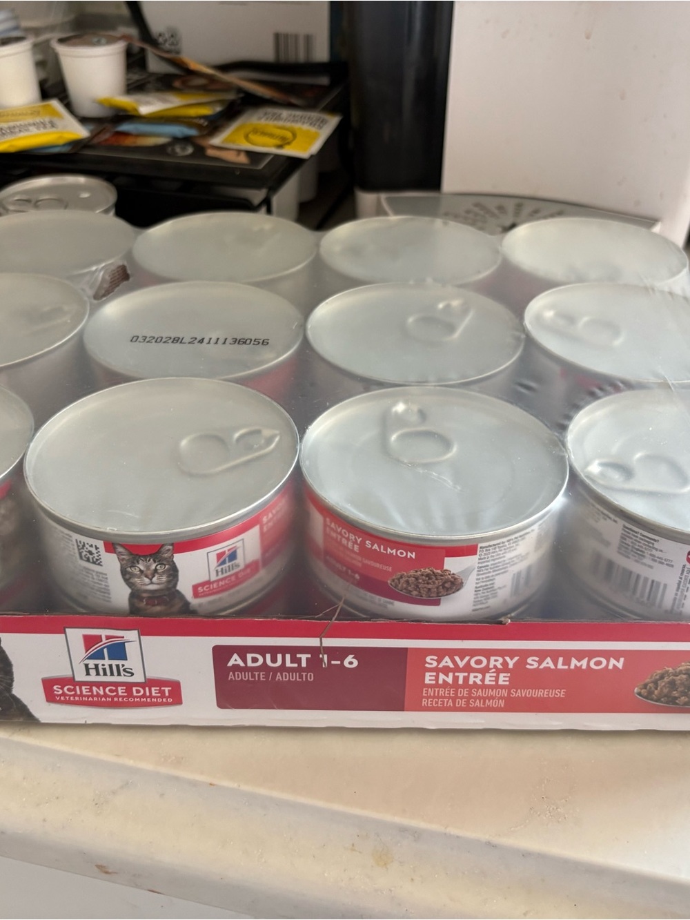 Adult Savory Salmon Cat Food - Pink/Red